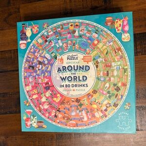 Around the World in 80 drinks Jigsaw Puzzle 1000